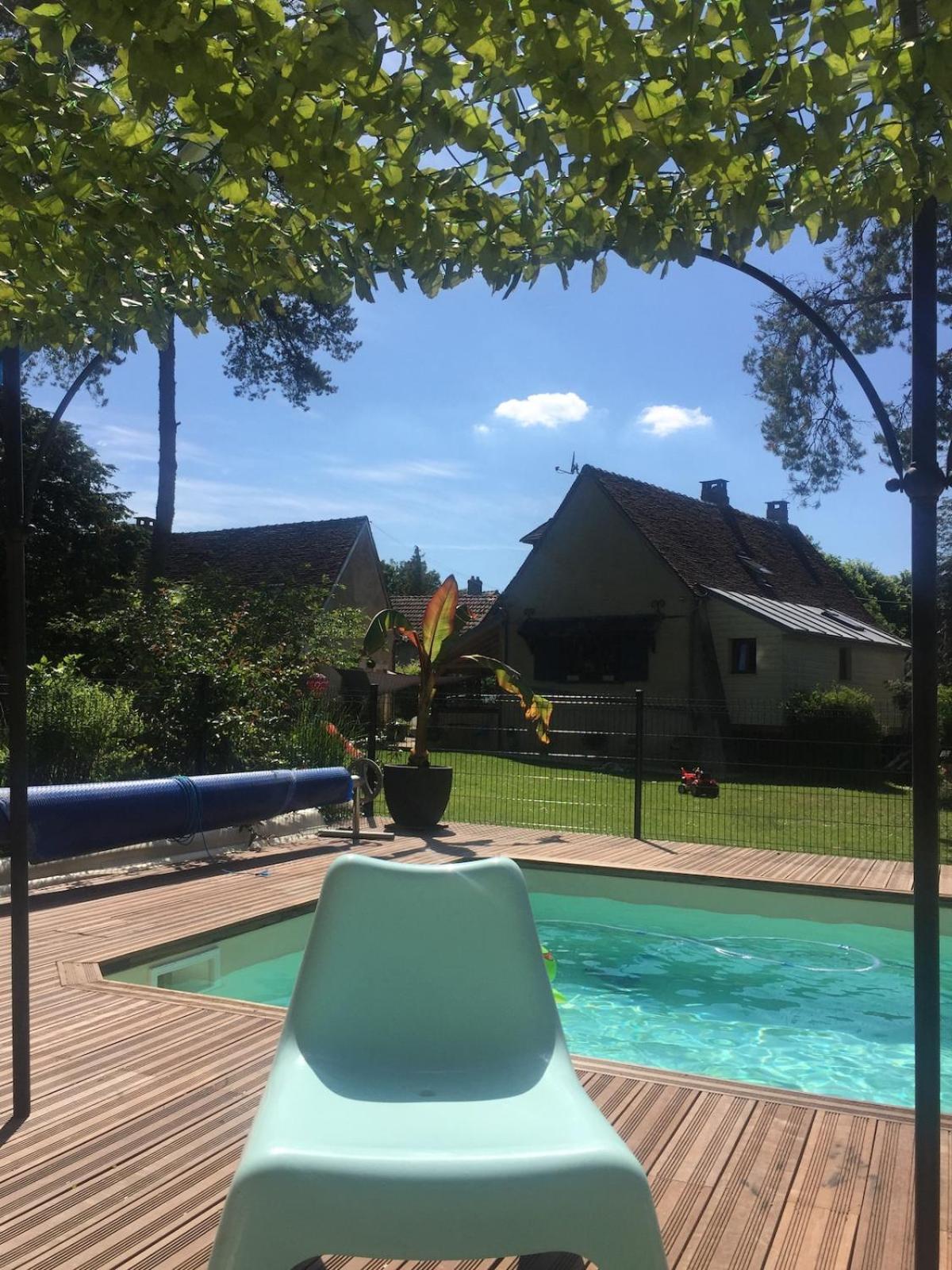Le Refuge De Valprofonde Villa Villeneuve-sur-Yonne Dış mekan fotoğraf